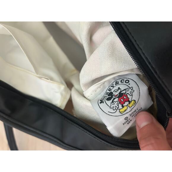 Vintage Mickey & Co Larg Tote Bag Mickey Mouse Heads Disney Honey Fashions - Picture 12 of 13